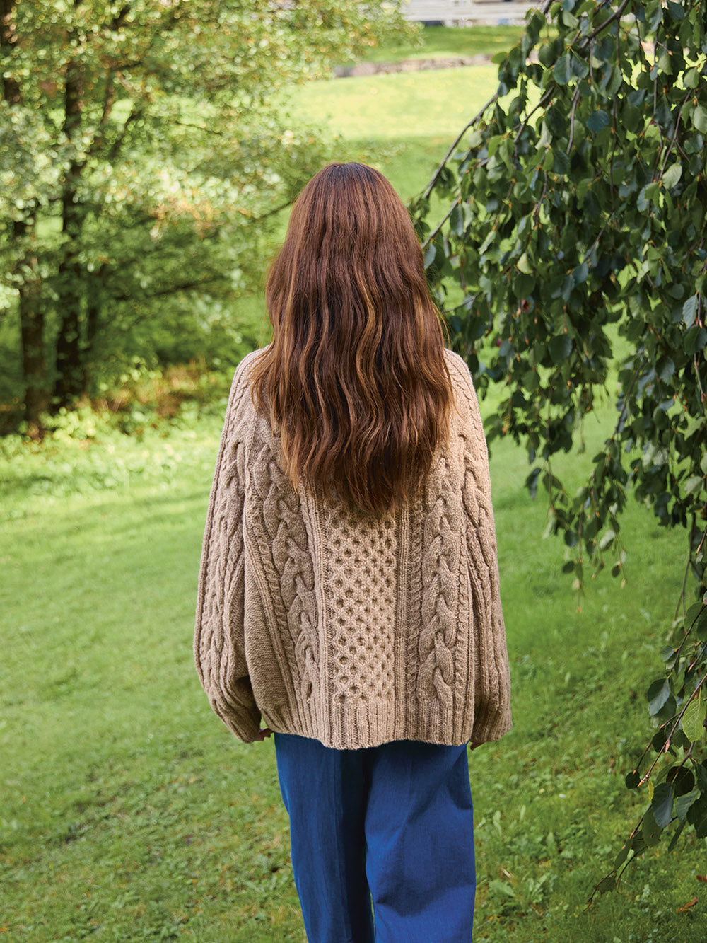 2513-4 Wilbur Cable Sweater