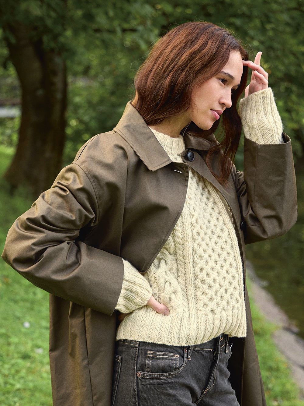 2513-4 Wilbur Cable Sweater