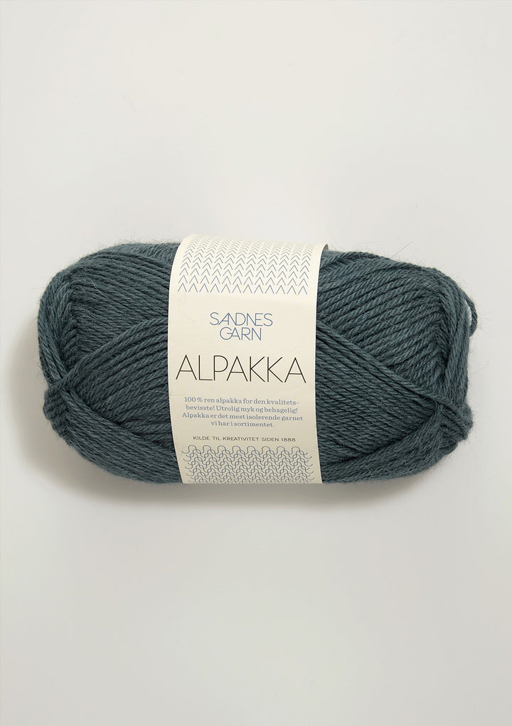Alpakka - 7572 Mörk grön