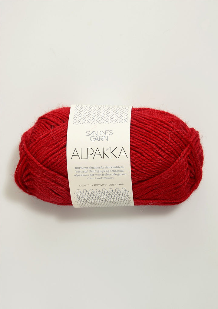 Alpakka - 4219 Röd
