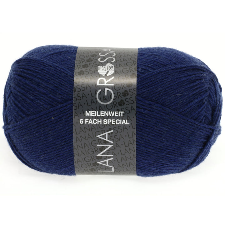 Meilenweit 6-F 150 Uni/Melange - Mörkblå