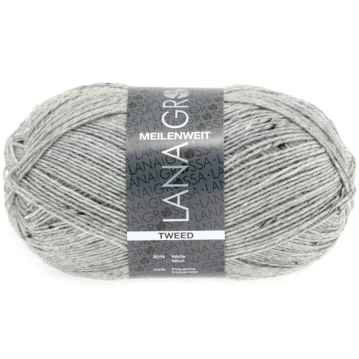 Meilenweit 100 Tweed - 110 Ljusgrå