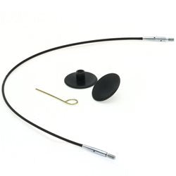Wire 50 cm plast