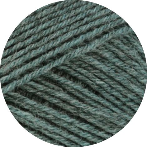 Landlust die Sockenwolle 50g Mél. - 611 Jade melerad