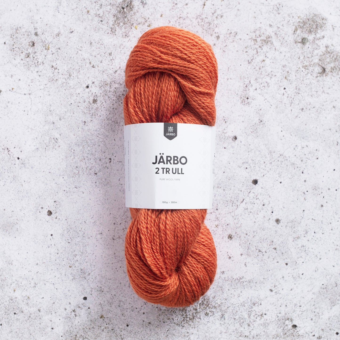 Järbo 2tr Ull 100 g - 119 Spicy Orange