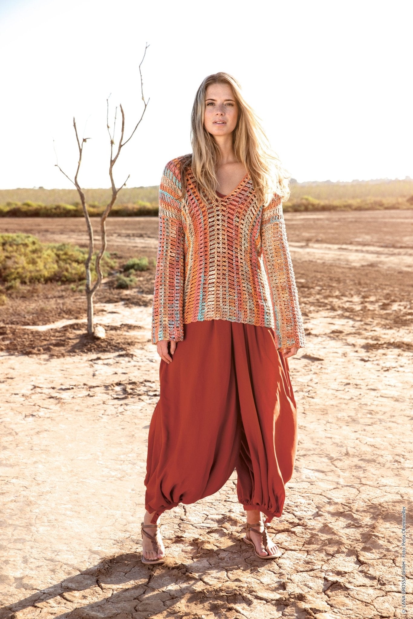 A Mano - Bär/violette/grön/natur - Butik Maglia