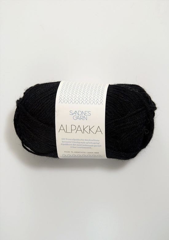 Alpakka - 1099 Svart - Butik Maglia