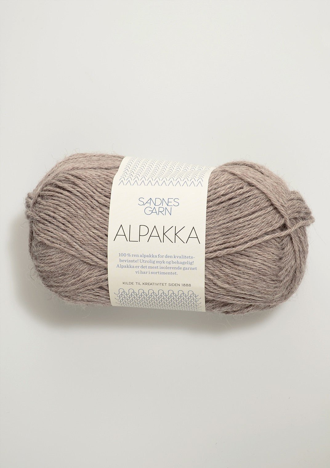 Alpakka - 2650 Gråbeige melerad - Butik Maglia