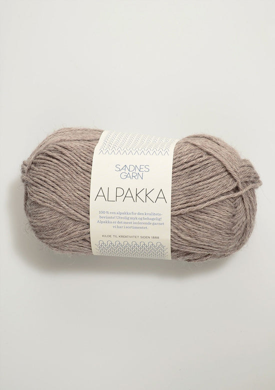 Alpakka - 2650 Gråbeige melerad - Butik Maglia