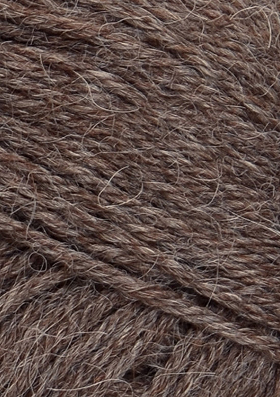 Alpakka - 2652 Mellanbrun melerad - Butik Maglia