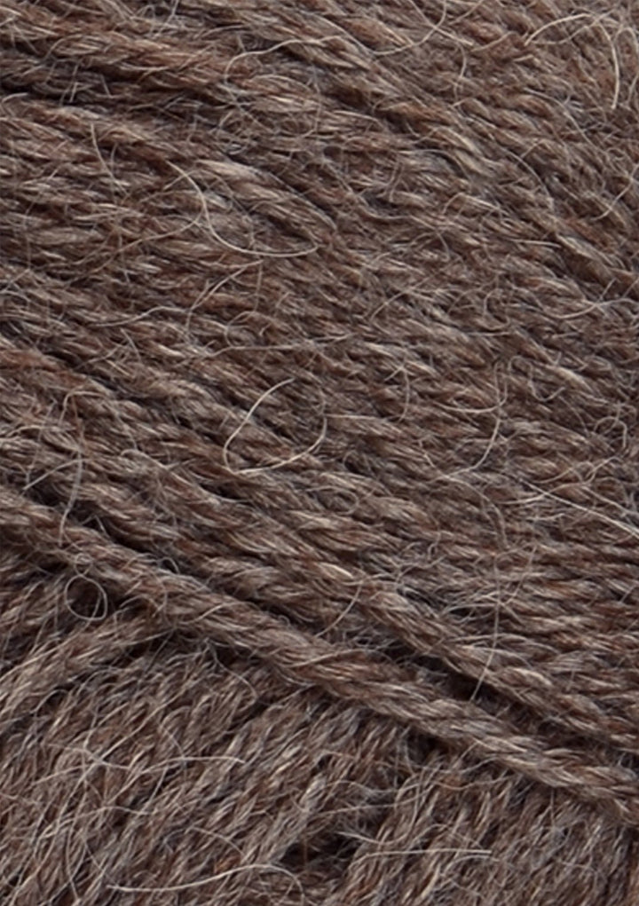 Alpakka - 2652 Mellanbrun melerad - Butik Maglia