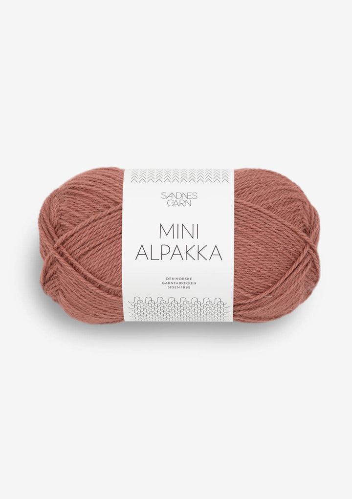 Alpakka - 3553 Dimmigt plommonrosa - UTGÅTT - Butik Maglia