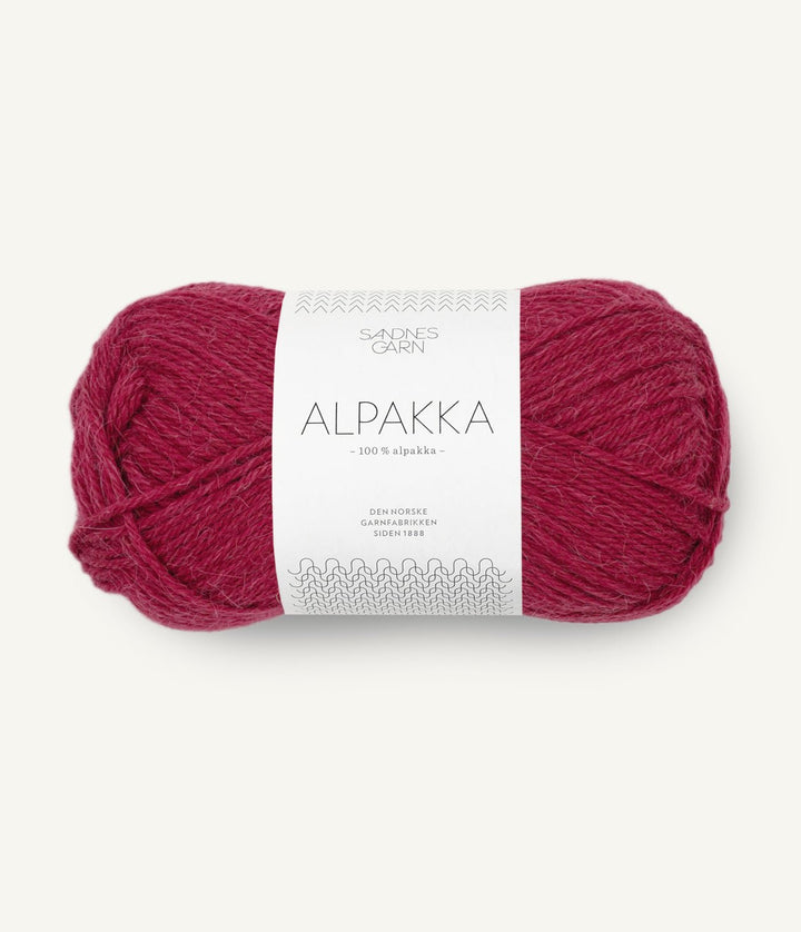 Alpakka - 4255 Rumba Red - UTGÅR - Butik Maglia
