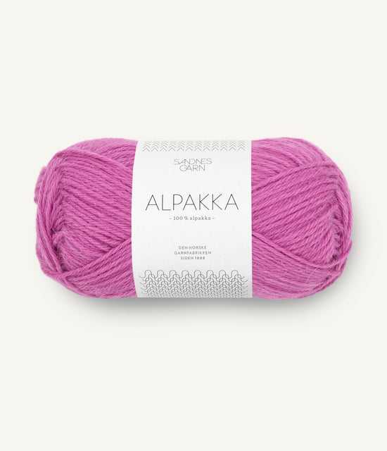 Alpakka - 4628 Magenta - UTGÅR - Butik Maglia