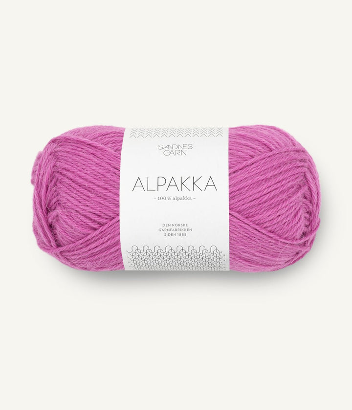 Alpakka - 4628 Magenta - UTGÅR - Butik Maglia
