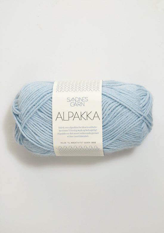 Alpakka - 6511 Ljusblå UTGÅTT - REA - Butik Maglia