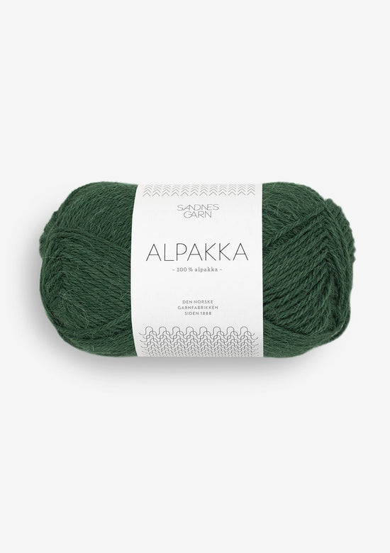 Alpakka - 8581 Djup skogsgrön - Butik Maglia