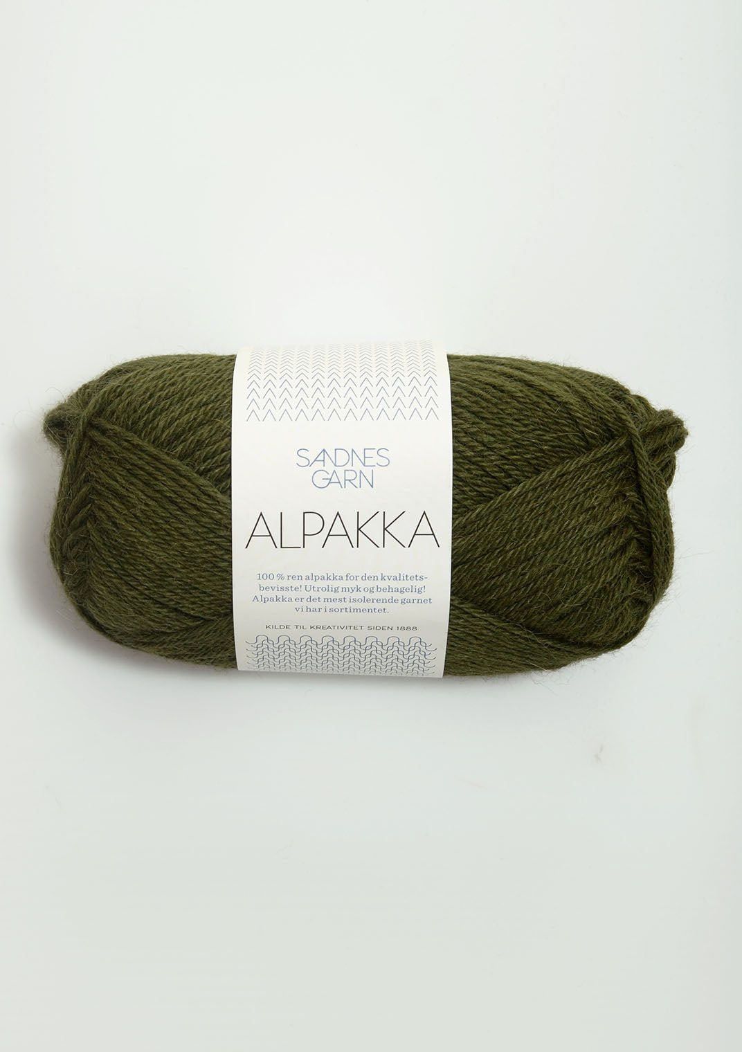 Alpakka - 9573 Mossgrön - Butik Maglia