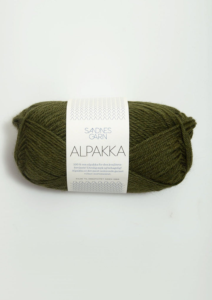 Alpakka - 9573 Mossgrön - Butik Maglia