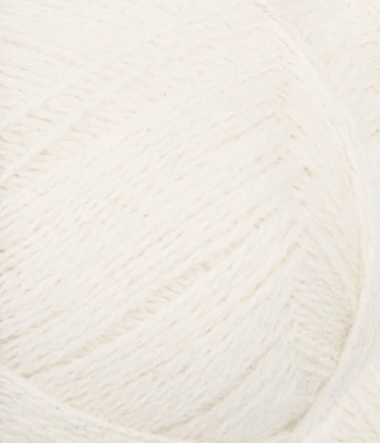 Alpakka Fölgetråd - 1002 Vit - Butik Maglia