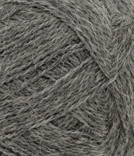 Alpakka Fölgetråd - 1053 Dark Grey Melange - Butik Maglia
