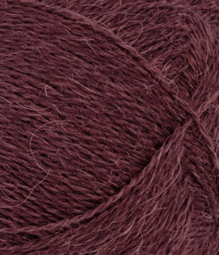 Alpakka Fölgetråd - 4372 Burgundy - Butik Maglia