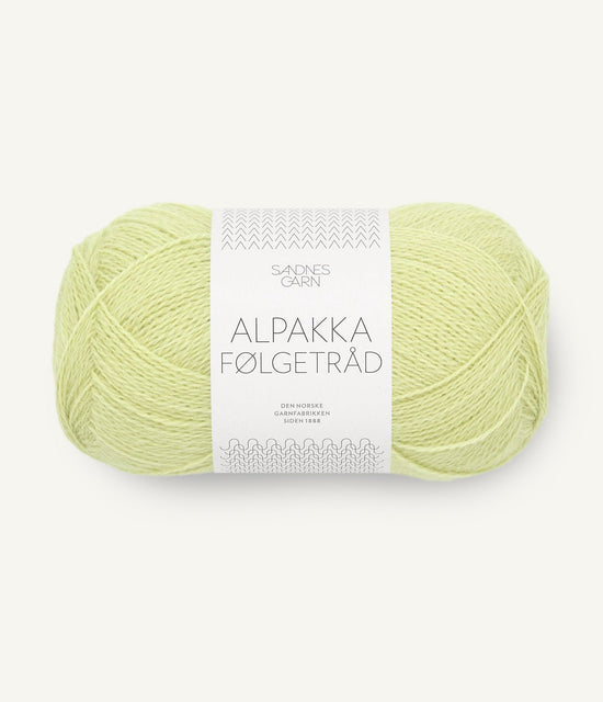 Alpakka Fölgetråd - 9523 Lime - Butik Maglia