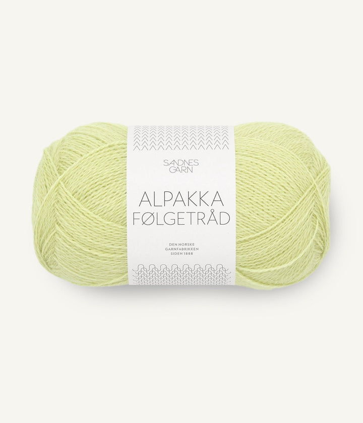 Alpakka Fölgetråd - 9523 Lime - Butik Maglia