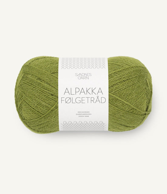 Alpakka Fölgetråd - 9564 Matcha - Butik Maglia
