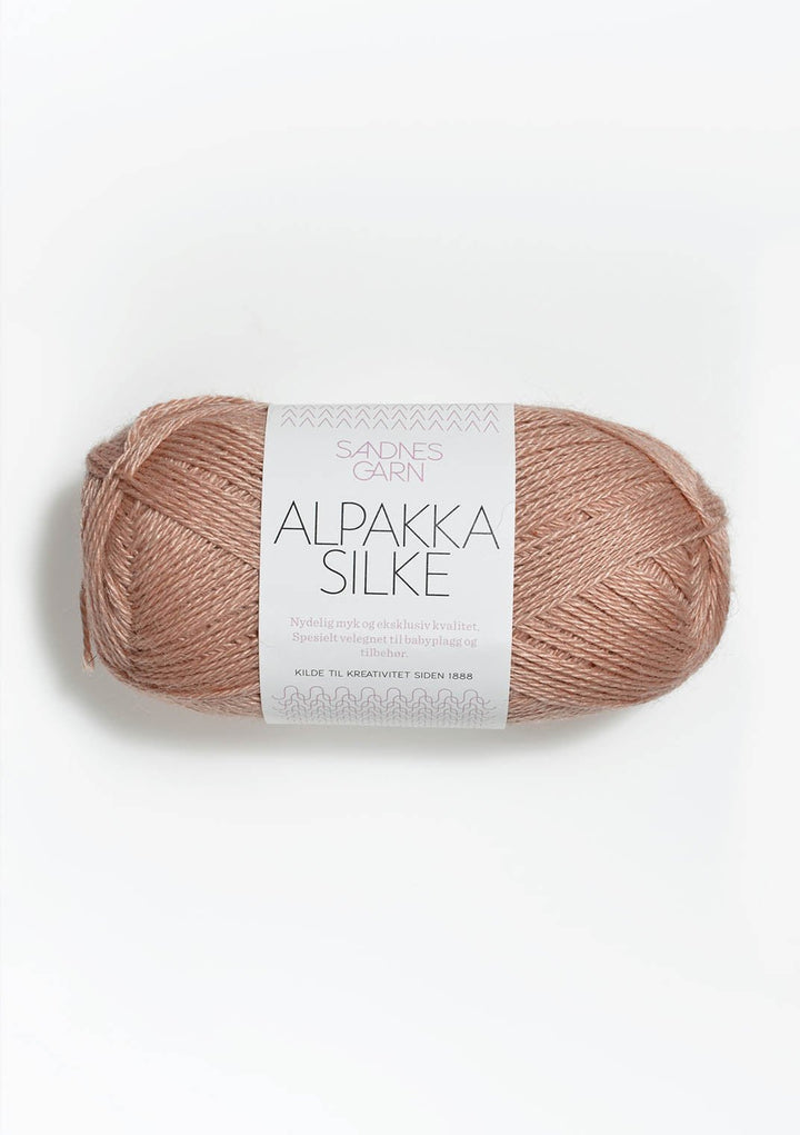 Alpakka Silke - 3522 Nude - UTGÅTT - Butik Maglia