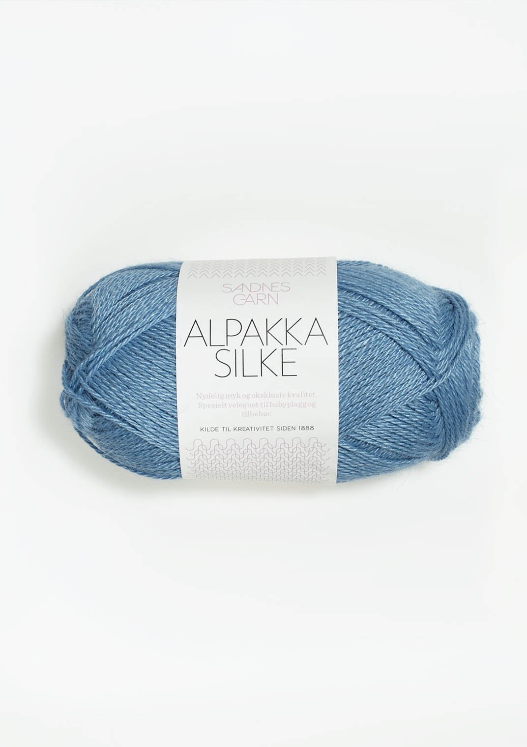 Alpakka Silke - 6573 Kornblomster - UTGÅTT - Butik Maglia
