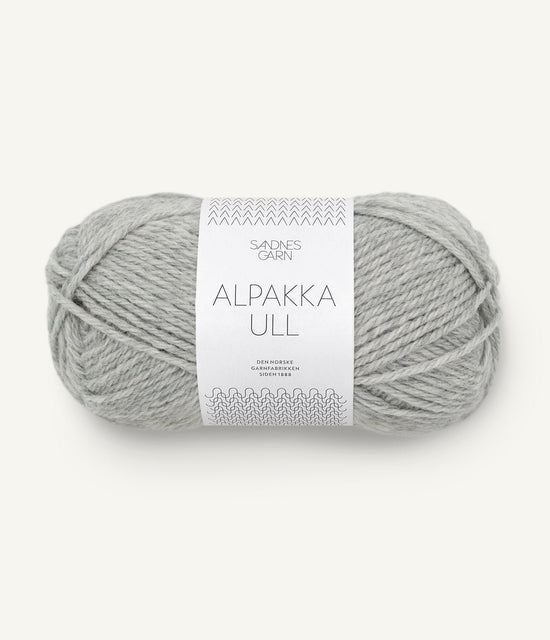 Alpakka Ull - 1042 Gråmelerad - Butik Maglia