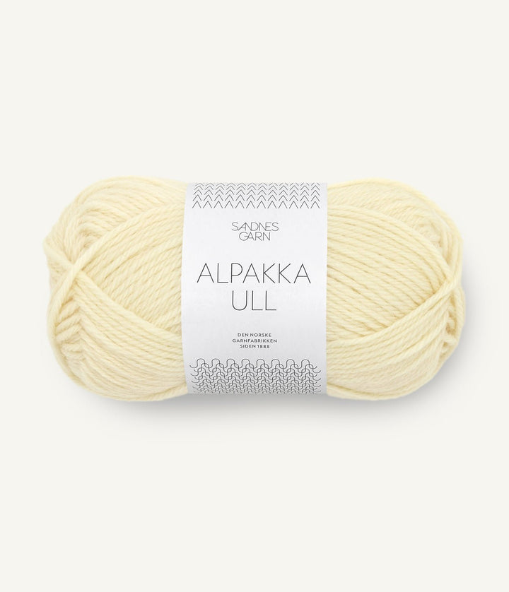 Alpakka Ull - 2009 Lemon Icing - Butik Maglia