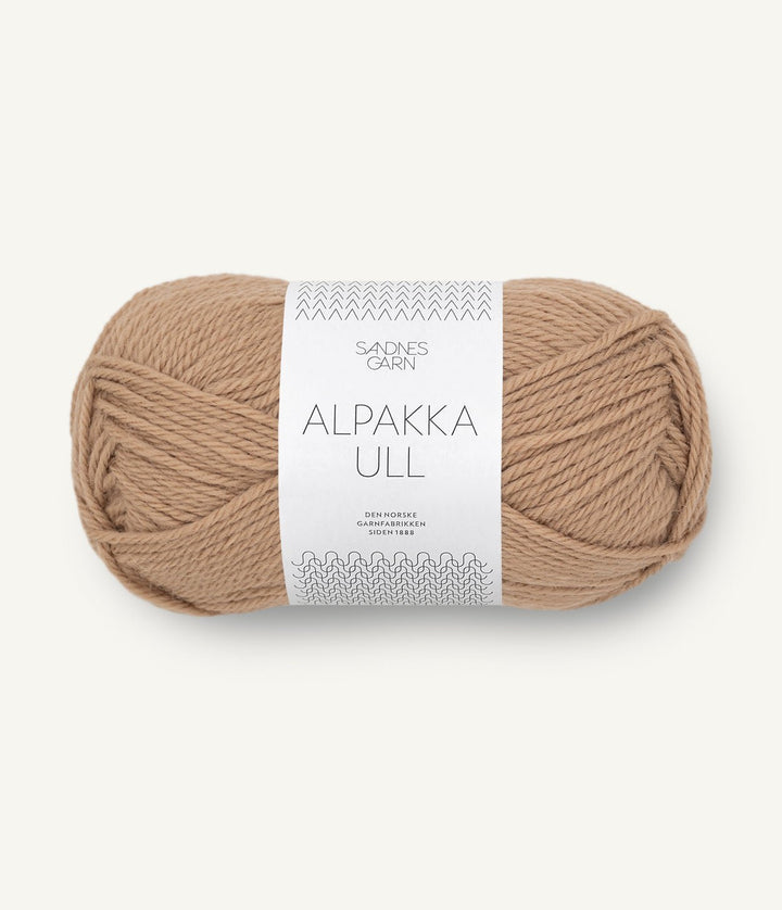 Alpakka Ull - 2542 Camel - UTGÅTT - Butik Maglia