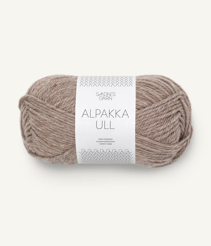 Alpakka Ull - 2650 Beige melerad - Butik Maglia