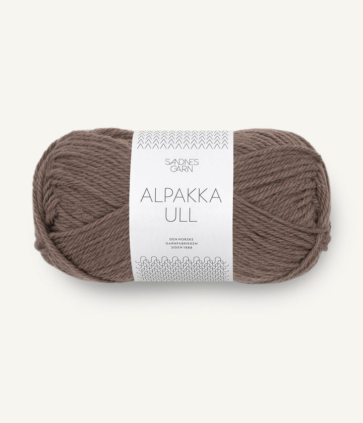 Alpakka Ull - 3161 Mellanbrun - Butik Maglia