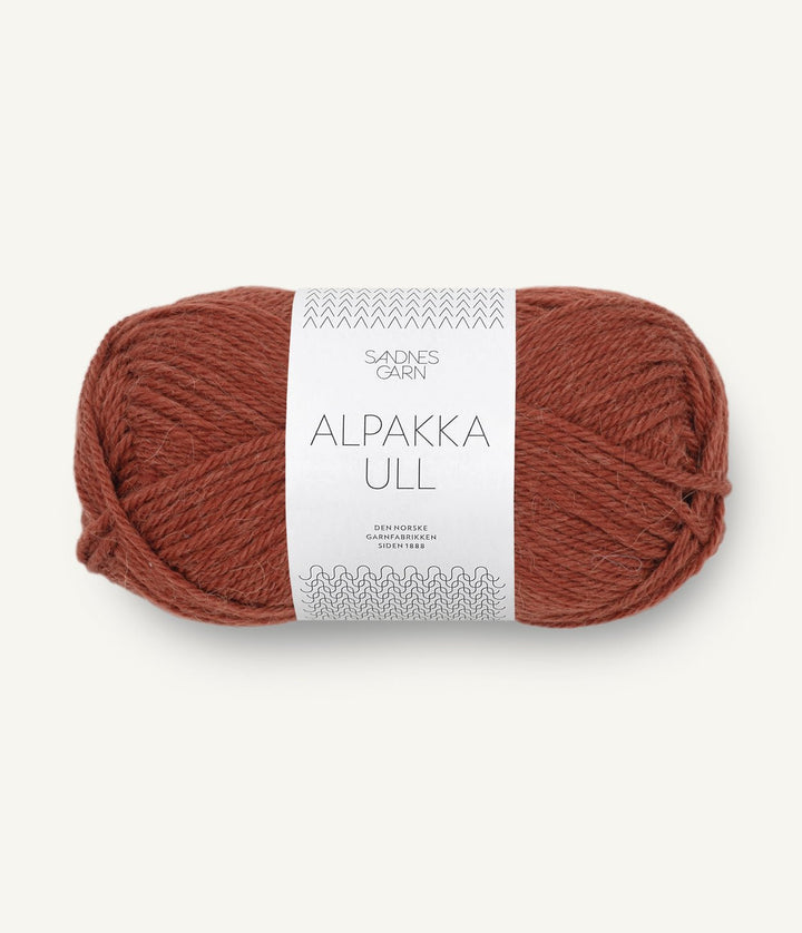 Alpakka Ull - 3355 Rost - UTGÅTT - Butik Maglia