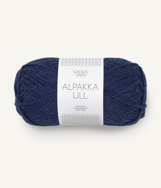 Alpakka Ull - 5575 Marinblå - Butik Maglia