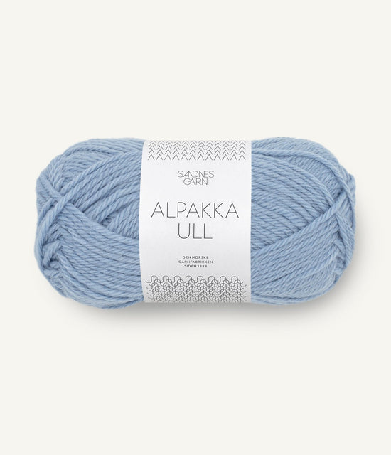 Alpakka Ull - 6032 Blå hortensia - Butik Maglia