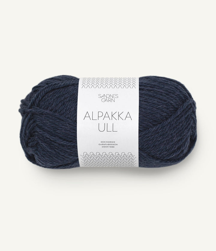 Alpakka Ull - 6081 Midnattsblå - Butik Maglia