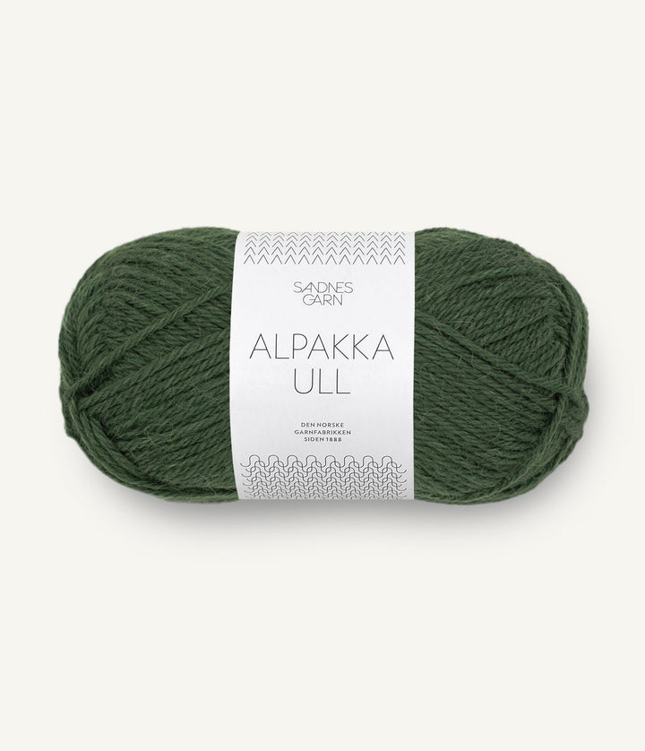 Alpakka Ull - 8082 Skogsgrön - Butik Maglia