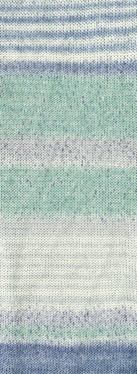 Aruba - 08 Turkos/Jeans/Natur - Butik Maglia