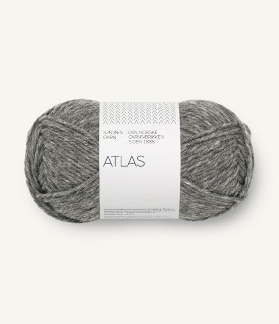 Atlas - 1055 Mörk gråmelert - Butik Maglia