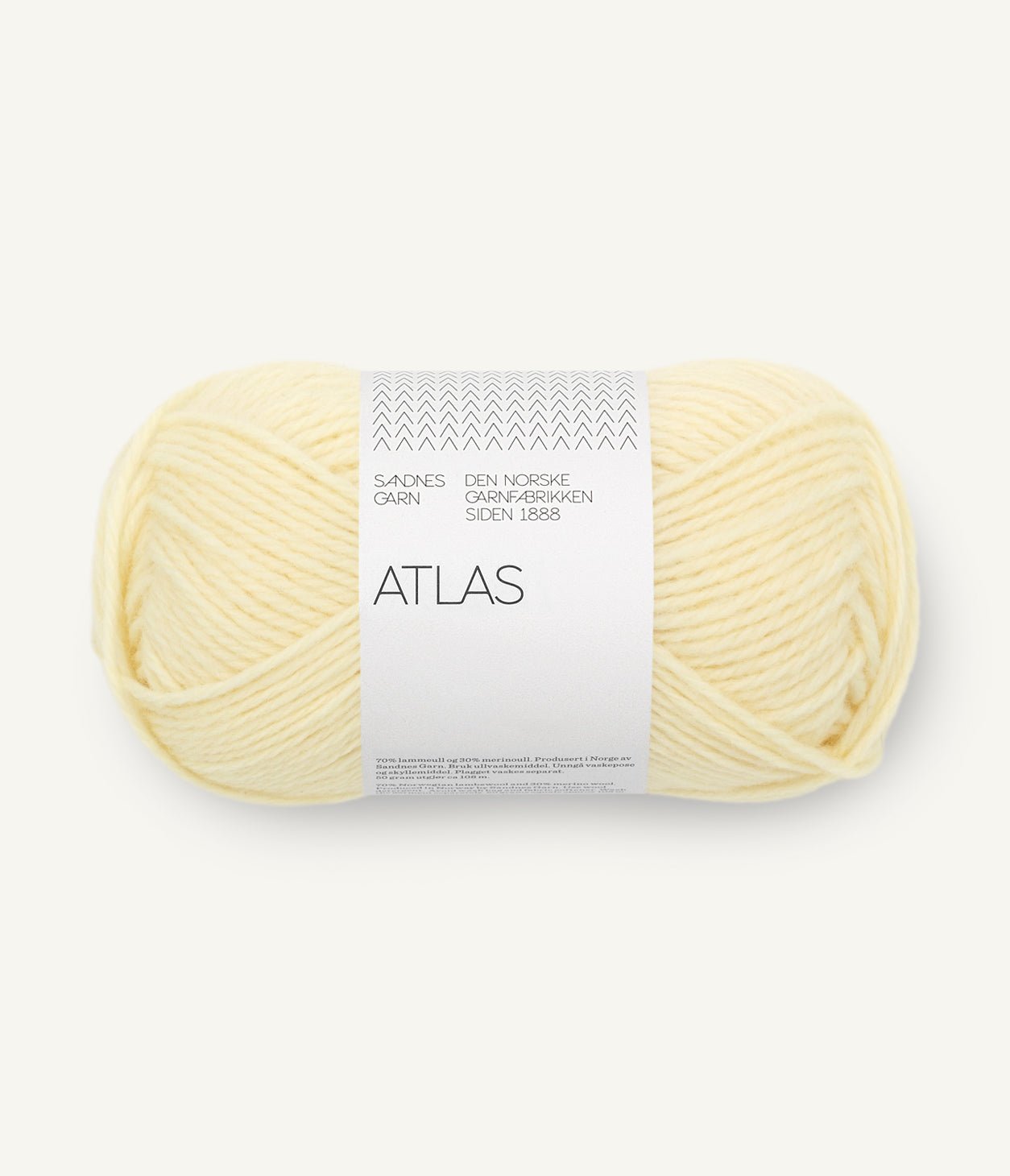 Atlas - 2001 Butter yellow - Butik Maglia