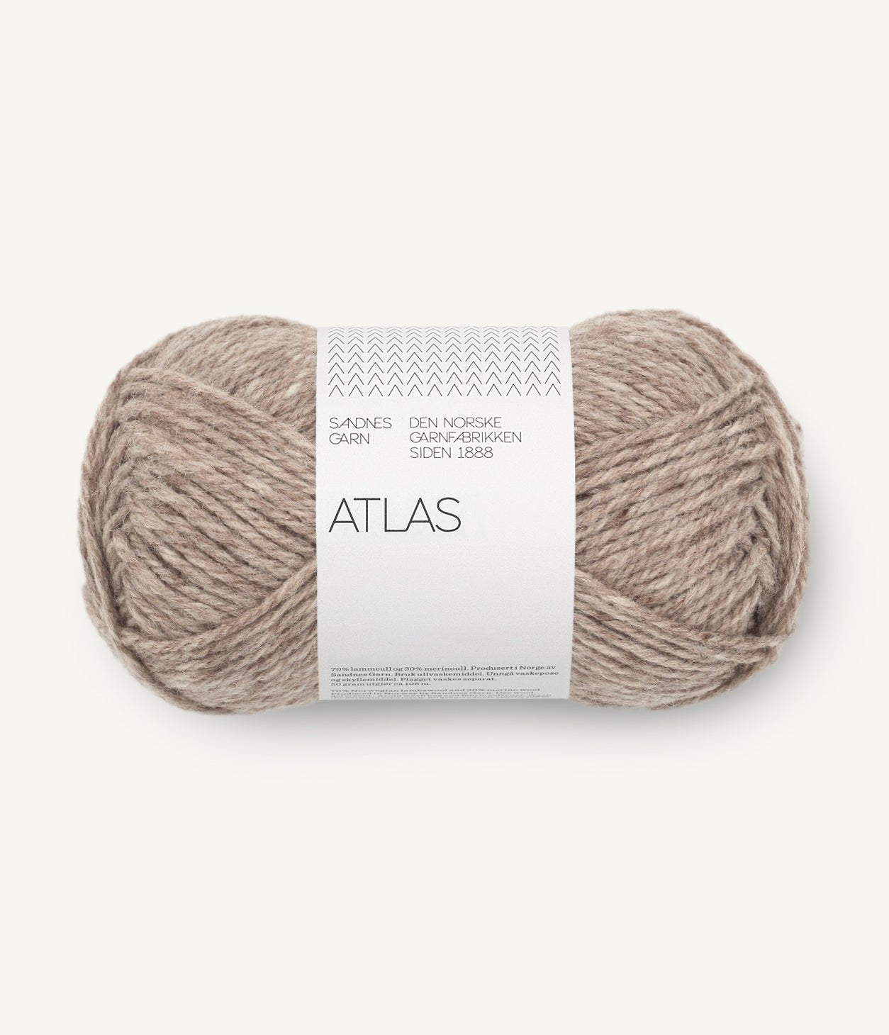 Atlas - 2650 Gråbeige melerad - Butik Maglia