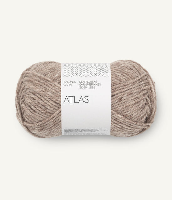 Atlas - 2650 Gråbeige melerad - Butik Maglia