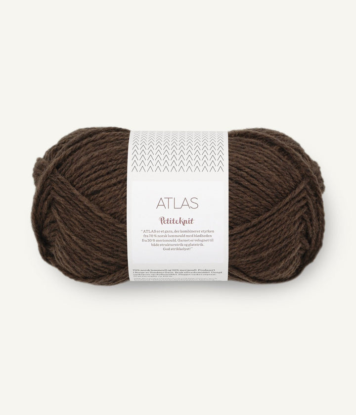 Atlas PetiteKnit - 2381 Coffee Melange - Butik Maglia