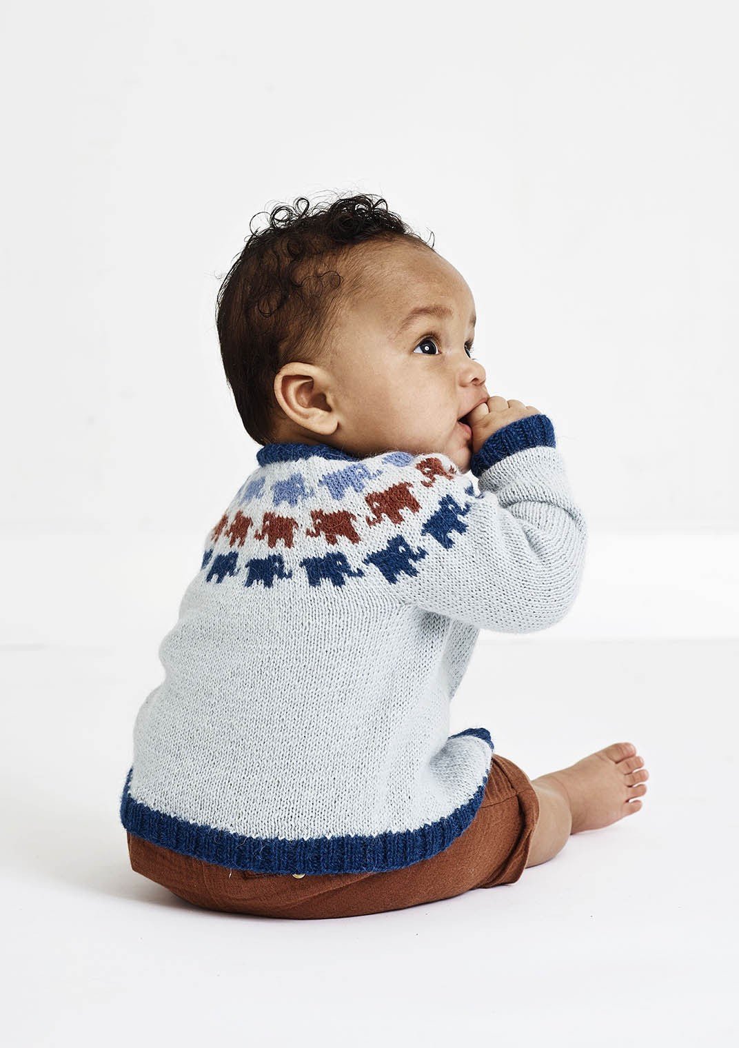 Babystrikk på Pinne nr 3 Norska - Butik Maglia