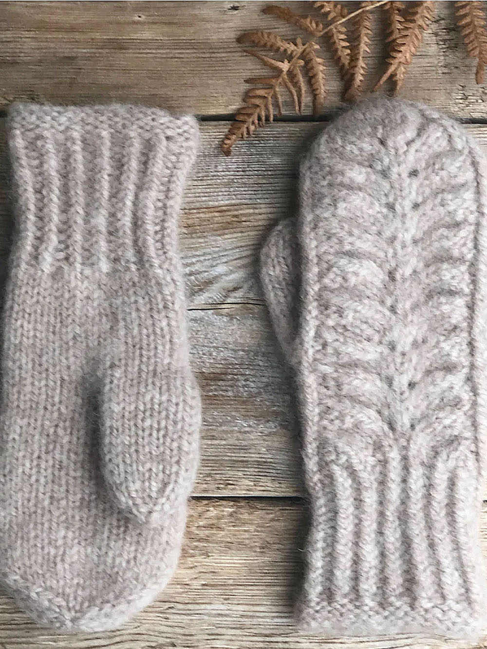 Bregnevotten på tykke pinner dam - Butik Maglia