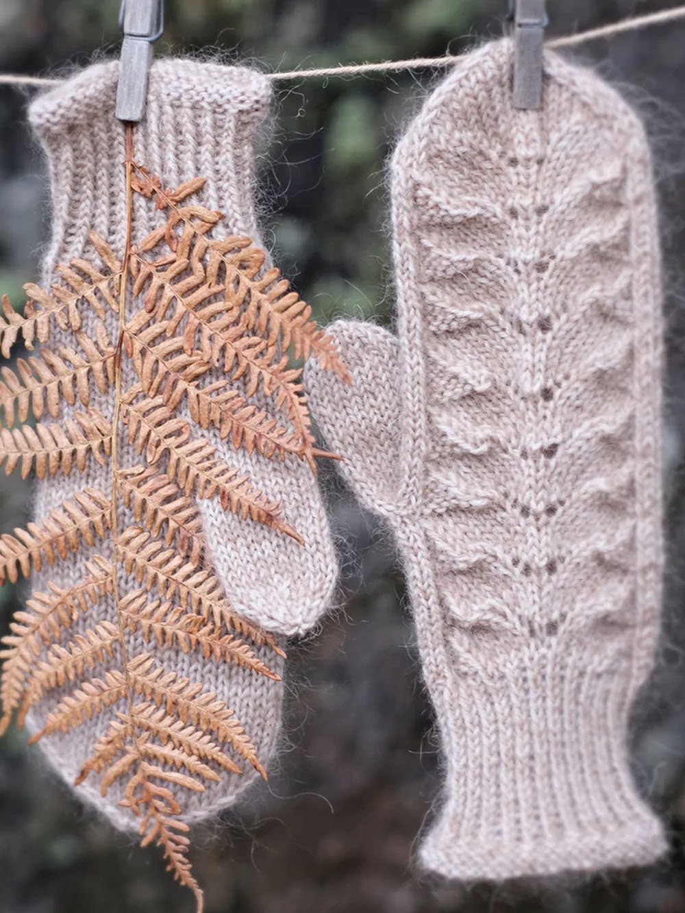 Bregnevotten på tynne pinner - Butik Maglia